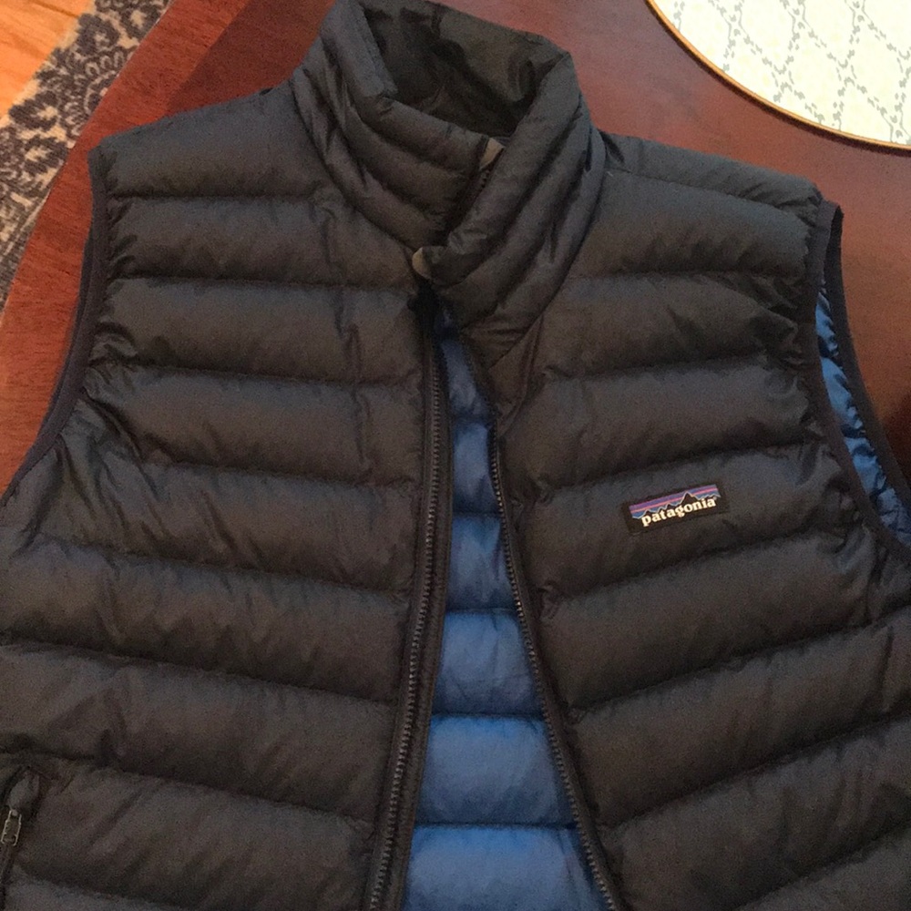 Men’s Navy Patagonia Vest- worn only several times